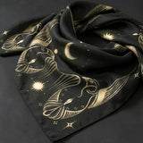 Egyptian Revival Scarf by fox savant
