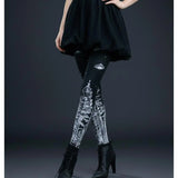 The Forest Abduction Legging - Onyx by fox savant