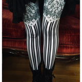 SAMPLE SALE - PLUS Burlesque Leggings by fox savant