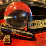 GRAY'S PARLOR Perfume Oil | Natural Decadent Scent | Handmade Vetiver Oakmoss Tobacco Fragrance | Vegan Literary Cologne | Theater Potion