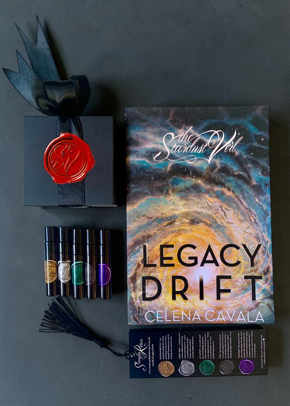 Stardust Veil Signed Book + Perfume Set by Celena Cavala – FOX SAVANT