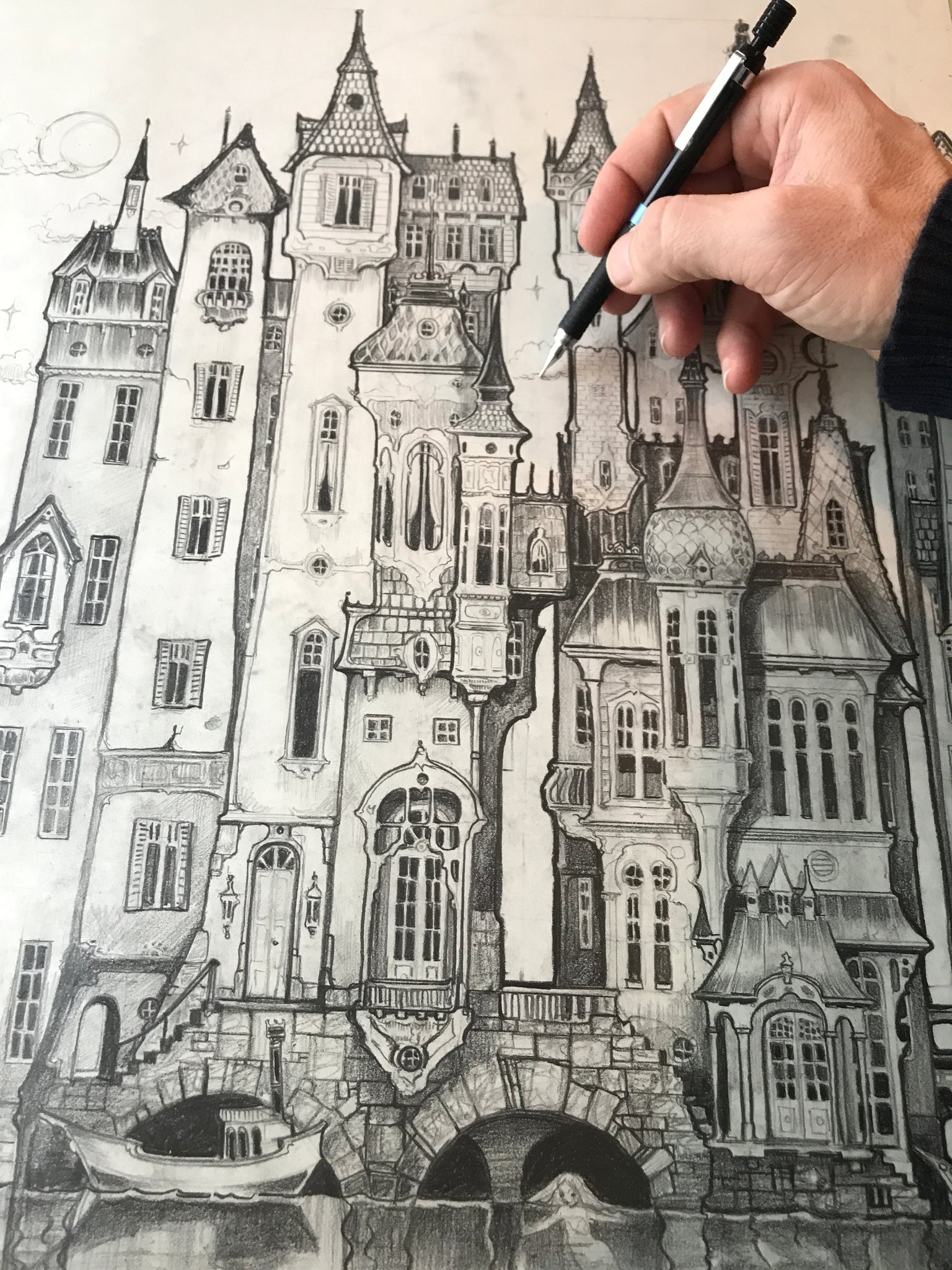 Victorian Night City ~ Fox Savant