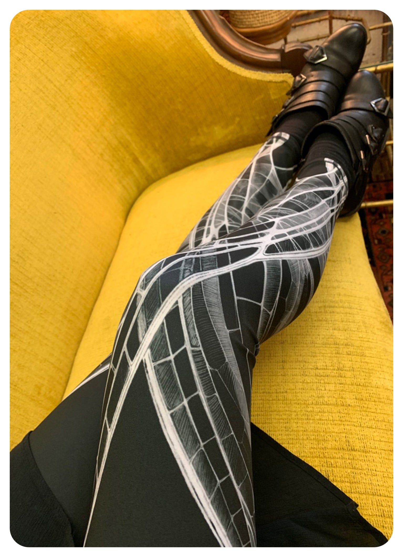 The Faetopia Legging - Dark Fairy by fox savant