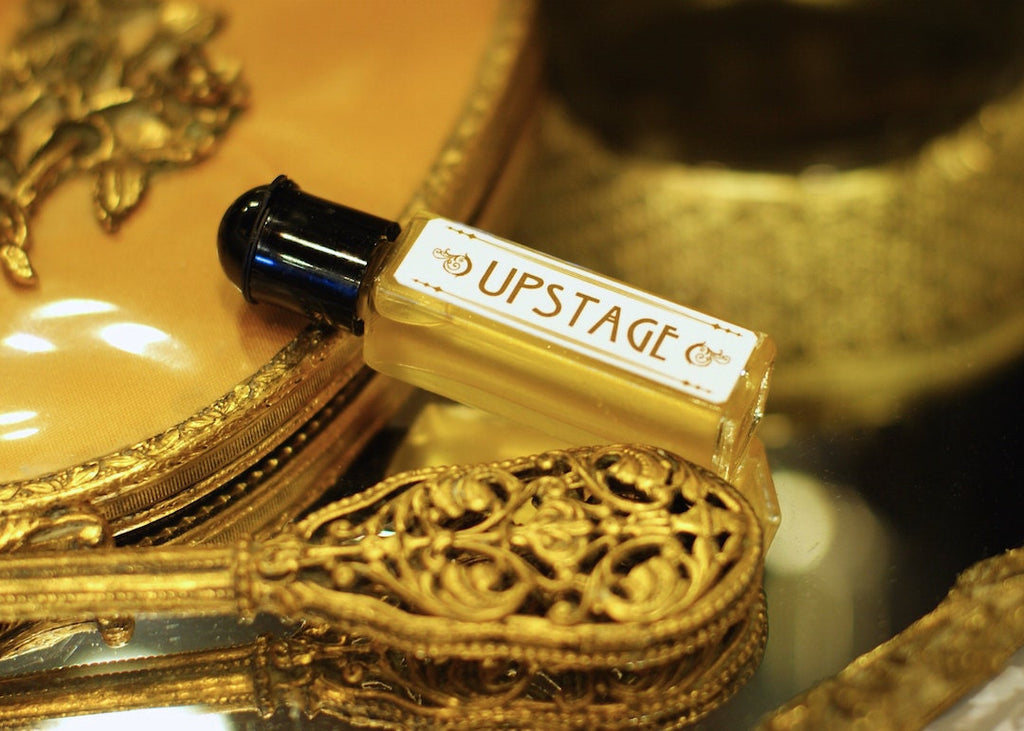 Upstage, a Vanilla Base All Natural Perfume by Theater Potion
