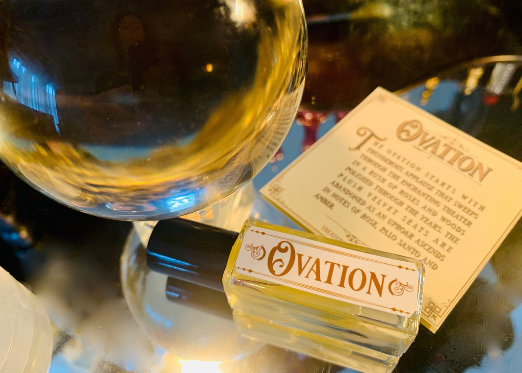 Ovation A Palo Santo Rose All Natural Perfume by Theater Potion