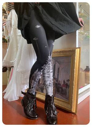 Forest Abduction Leggings ~ Fox Savant